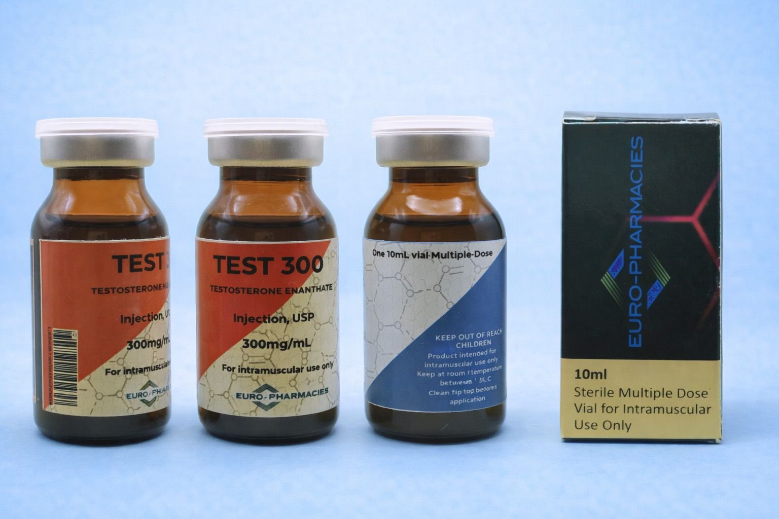 Enantato de Testosterona 300MG 10ML EURO