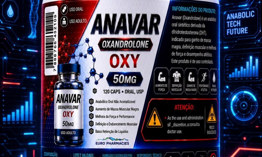 Oxandrolona 50MG 120CPS EURO