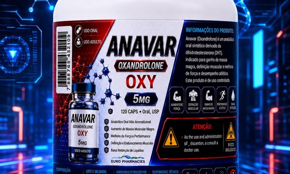 Oxandrolona 5MG 120CPS EURO