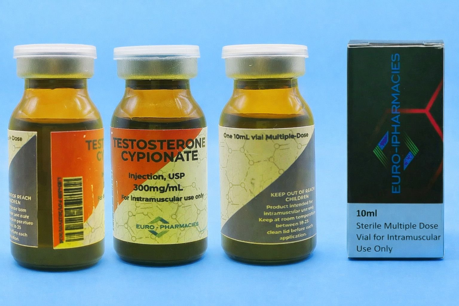 Cipionato de Testosterona 300MG 10ML EURO