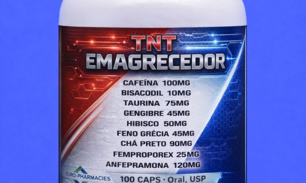 TNT Emagrecedor 100CPS EURO