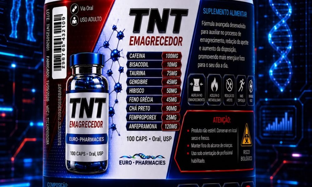 TNT Emagrecedor 100CPS EURO