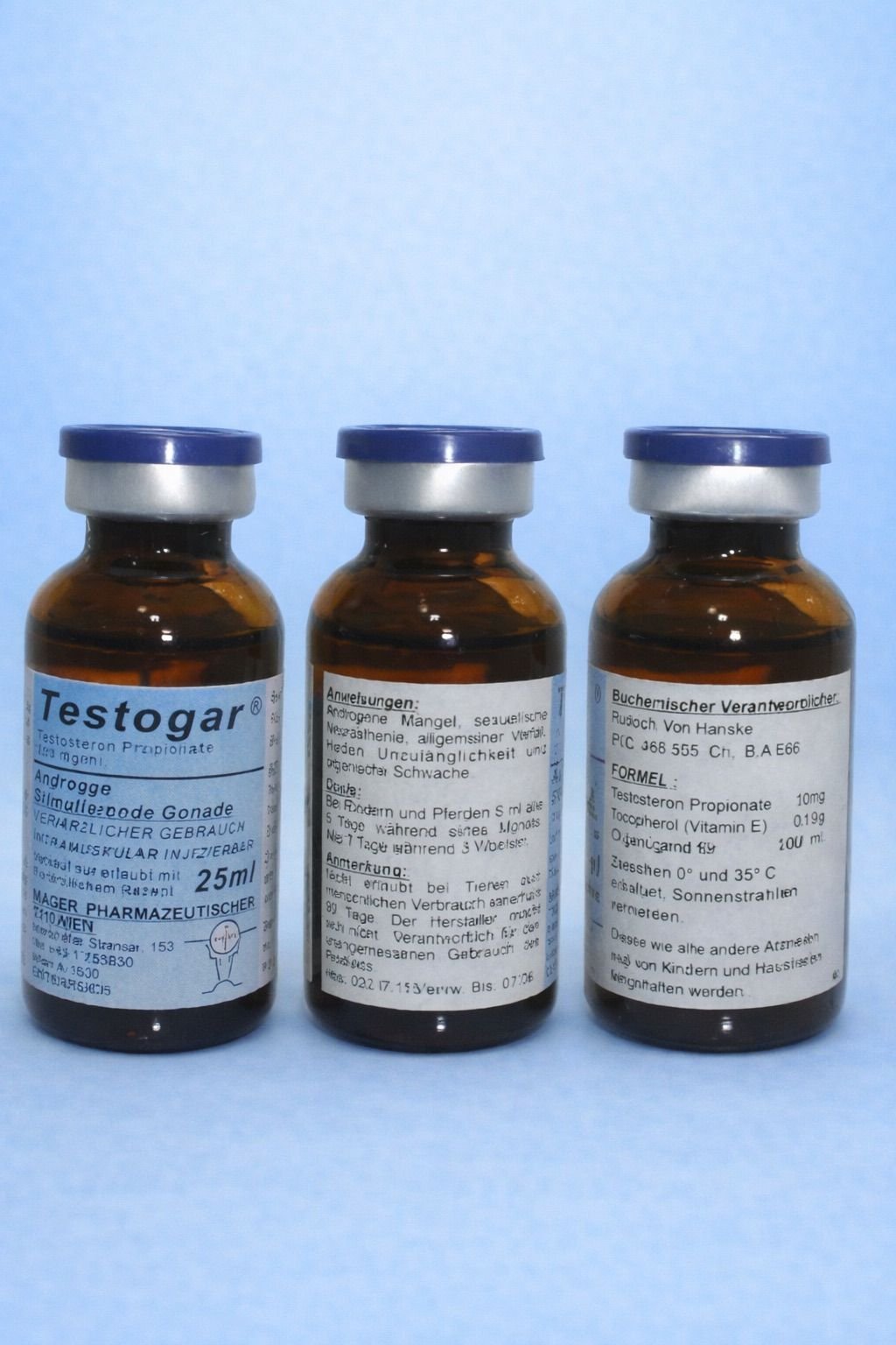 Testogar - Testosterona propionato 30ml ORIGINAL