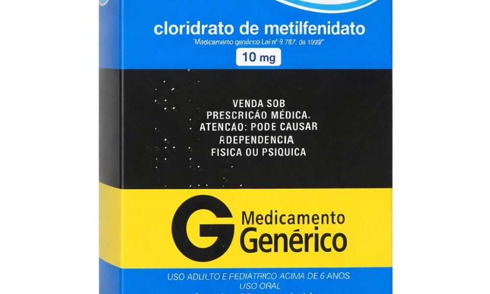 Ritalina farmácia original 10mg 30comprimidos
