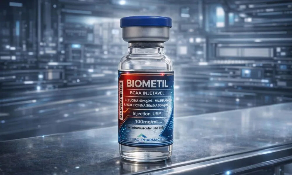 BCAA Injetável 100MG 10ML EURO