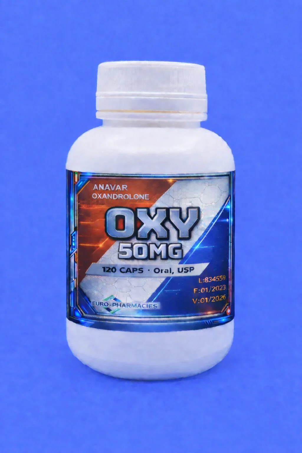 Oxandrolona 50MG 120CPS EURO
