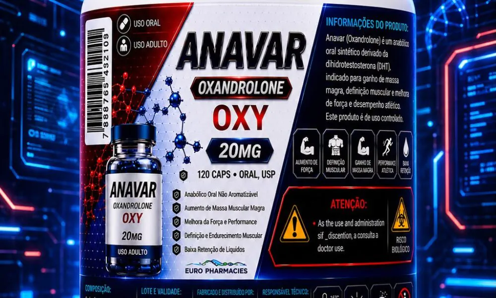 Oxandrolona 20MG 120CPS EURO