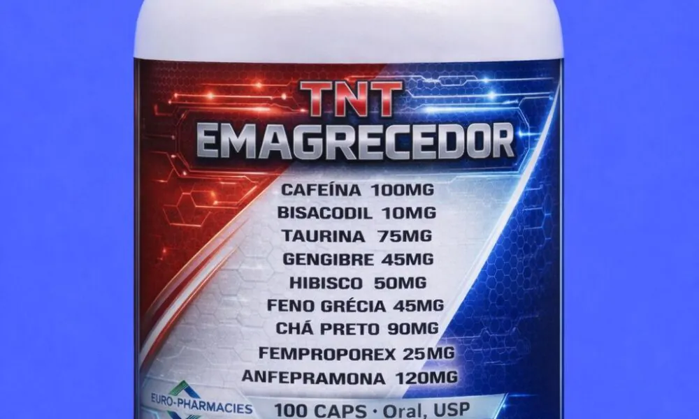 TNT Emagrecedor 100CPS EURO