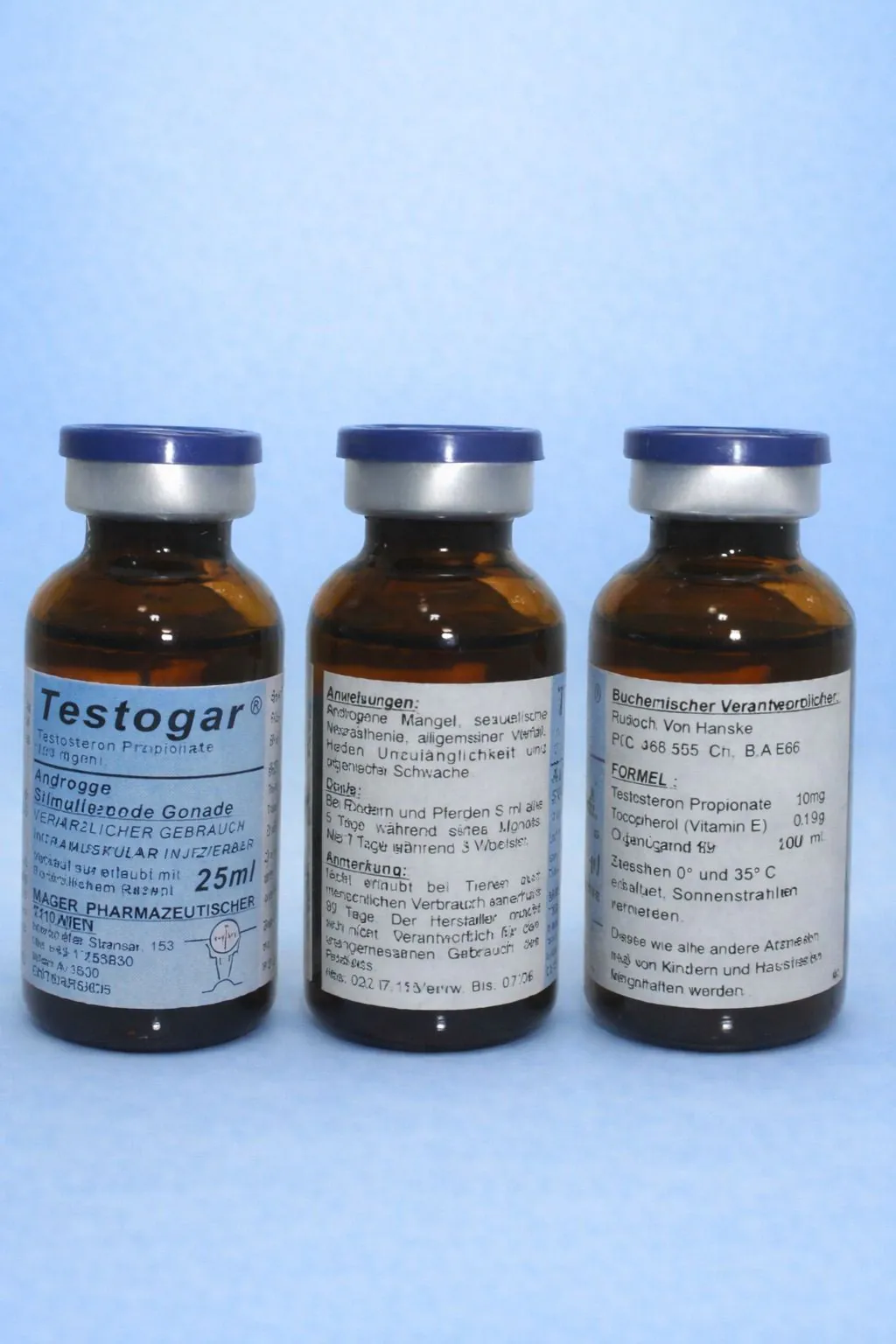 Testogar - Testosterona propionato 30ml ORIGINAL