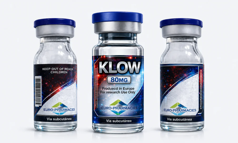 KLOW 80MG BPC-157 / GHK-Cu / TB-500 / KPV