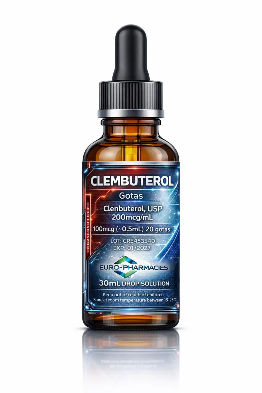 Clembuterol sublingual  200mcg /ml 30ml