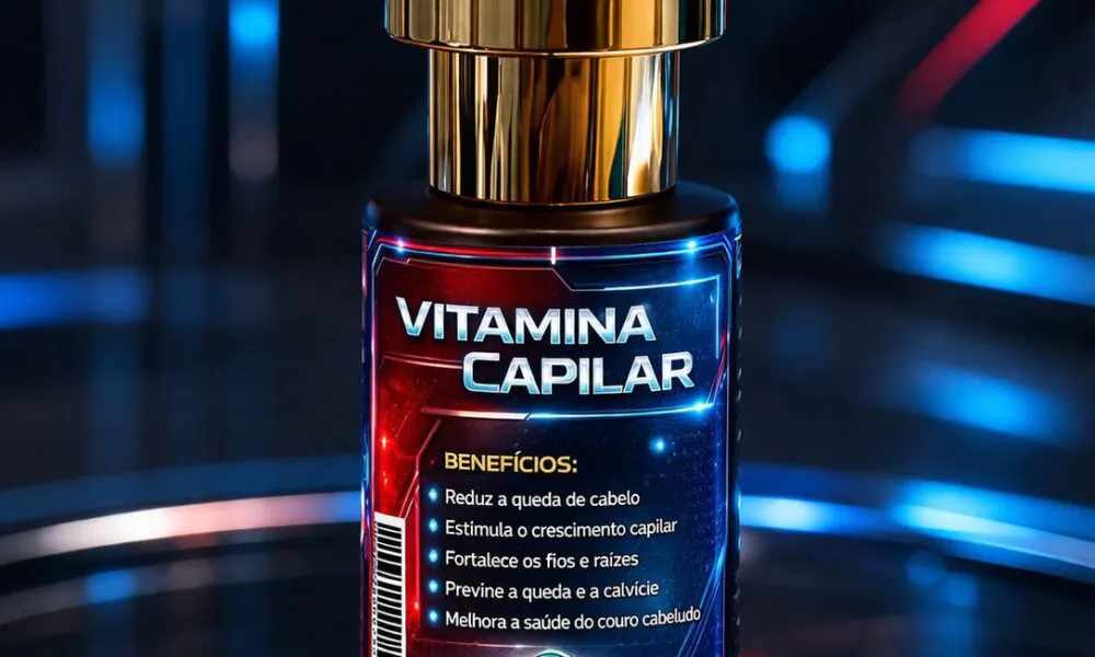 Vitamina capilar - estimula crescimento e reduz a queda 100ml