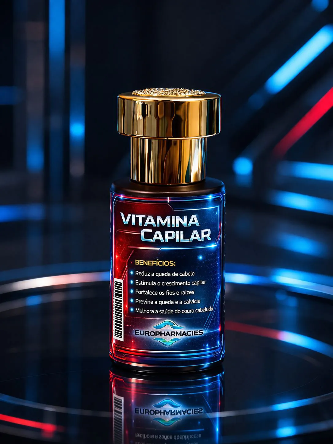 Vitamina capilar - estimula crescimento e reduz a queda 100ml