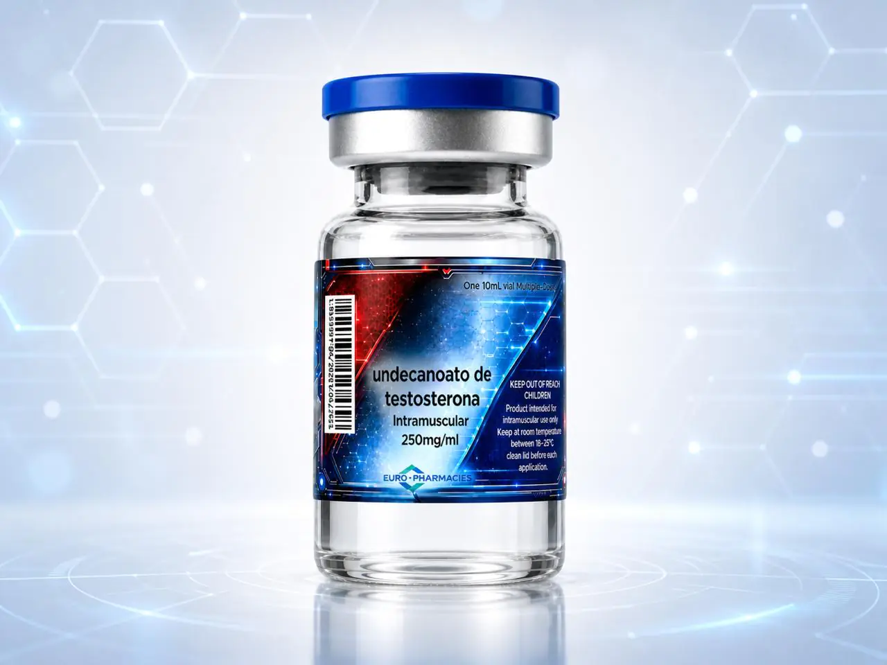 Undecanoato de Testosterona 250mg 10ml